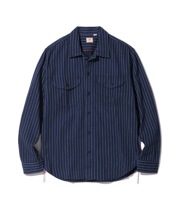 2026ǯ1��29�������� / Lot No. SC28652 / COKE STRIPE WORK SHIRT (LONG SLEEVE)