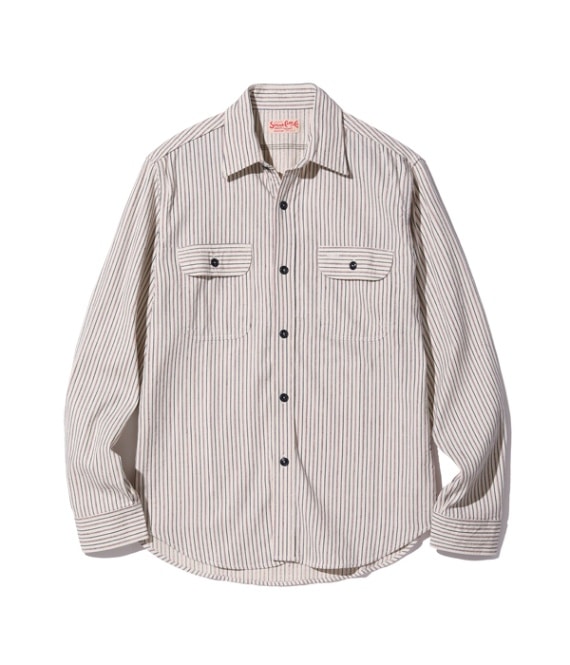 Lot No. SC29146 / DOBBY STRIPE WORK SHIRT