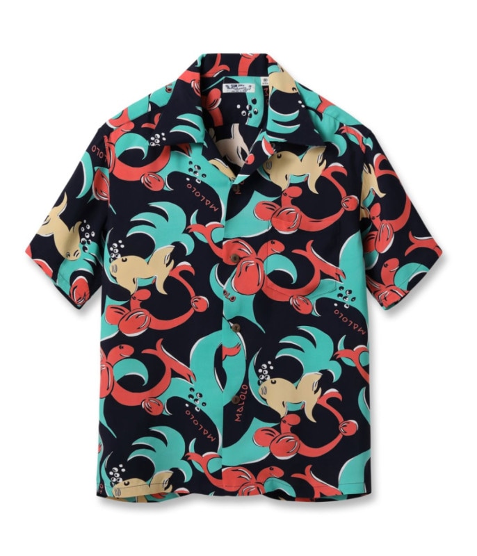 Lot No. SS39228 / RAYON HAWAIIAN SHIRT MALOLO HAWAII