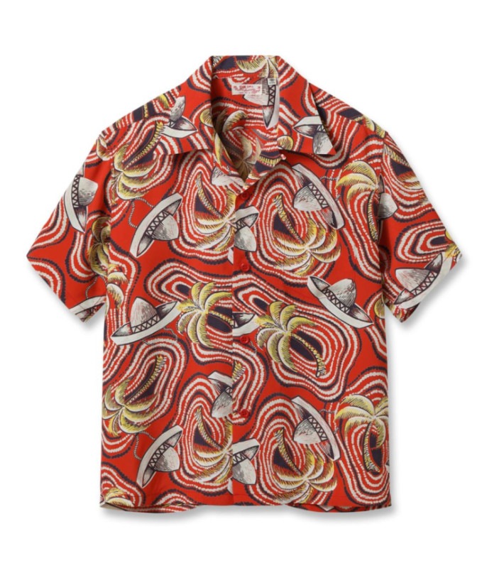 Lot No. SS39229 / RAYON HAWAIIAN SHIRT ��PANIOLO COUNTRY��