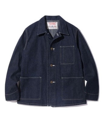 2024ǯ313 / Lot No. SC15503 / FICTION ROMANCE 11oz. BLUE DENIM 1920's WORK COAT