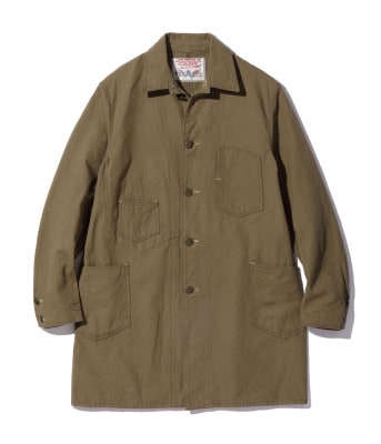 Lot No. SC15522 / FICTION ROMANCE 10oz. KHAKI DUCK WORK COAT