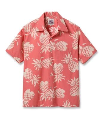 Lot No. DK37811 / DUKE KAHANAMOKU COTTON HAWAIIAN SHIRT DUKE'S PINEAPPLE