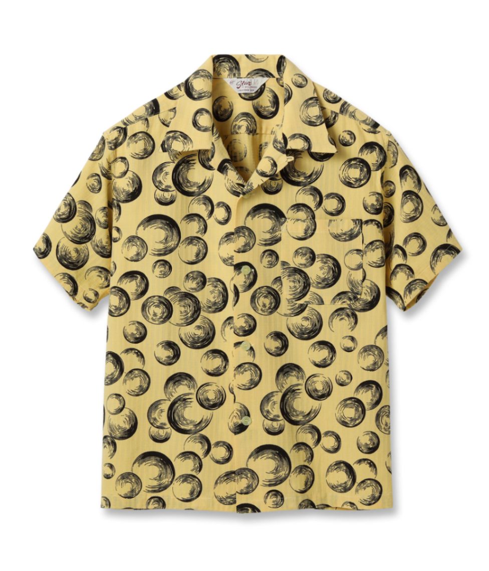 Lot No. SH39321 / DOBBY COTTON OPEN SHIRT BUBBLE