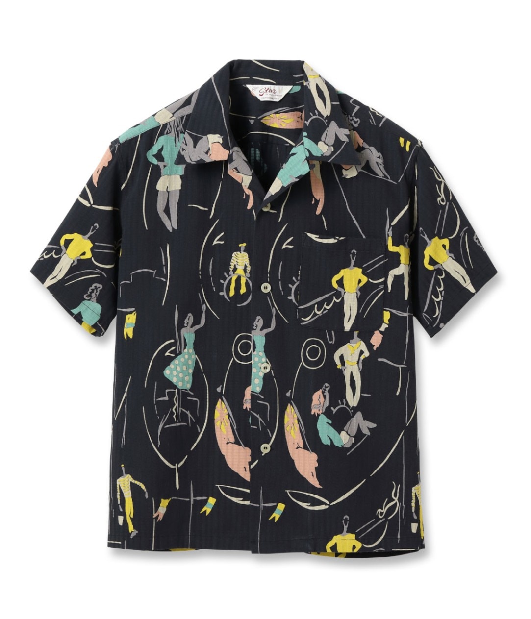 Lot No. SH39319 / DOBBY COTTON OPEN SHIRT SEA CRUISE