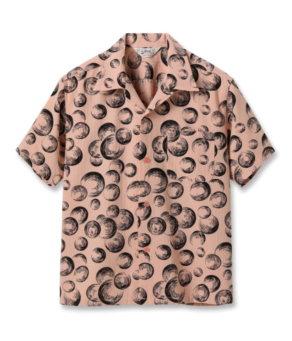 Lot No. SH39321 / DOBBY COTTON OPEN SHIRT BUBBLE