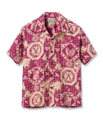 Lot No. SS39281 / COTTON CANVAS OPEN SHIRT PEARL HARBOR HAWAII