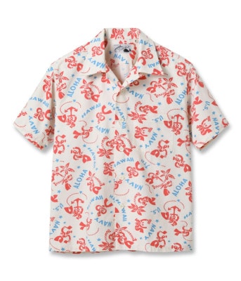 Lot No. SS39280 / COTTON RIPSTOP OPEN SHIRT SAILOR MOKU STARS