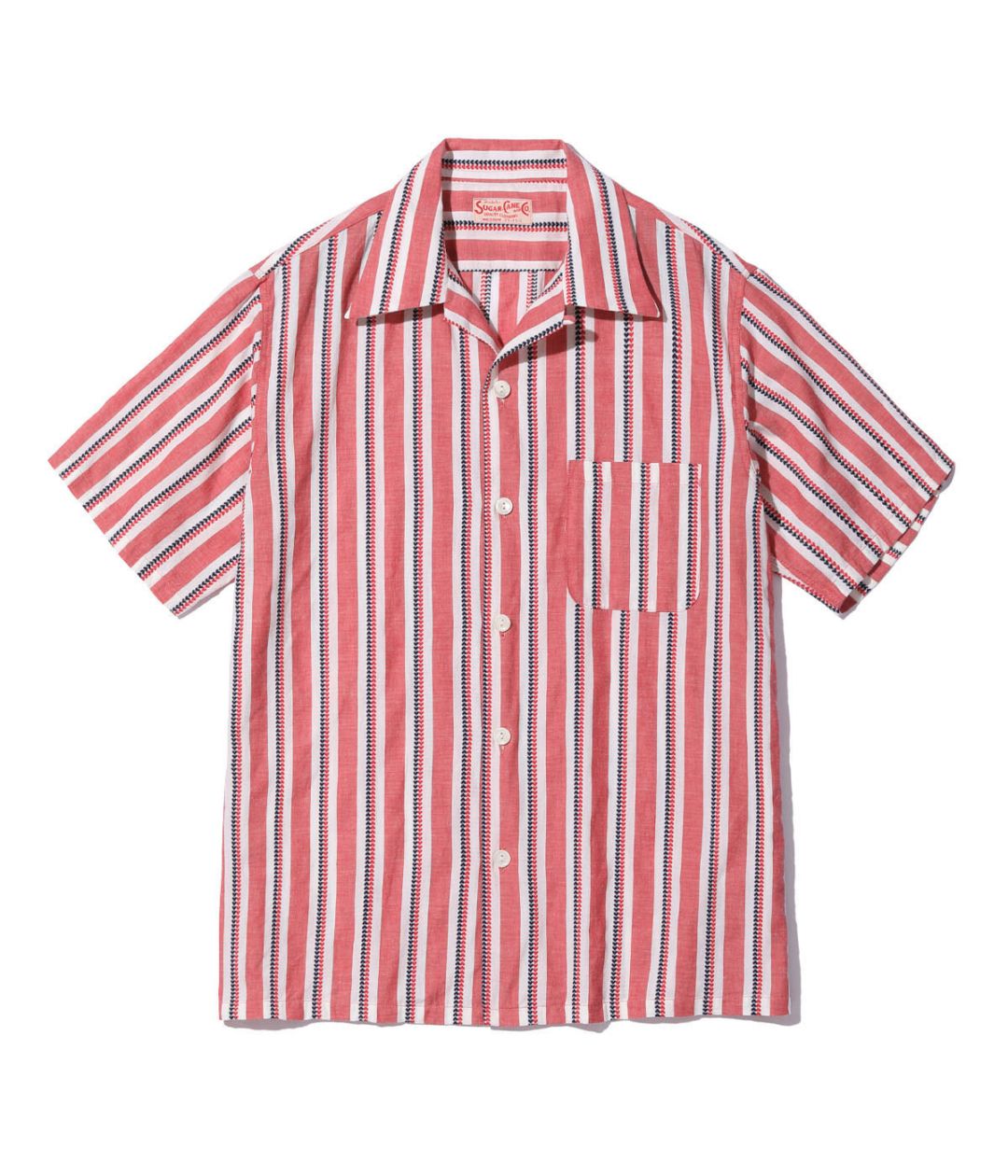 Lot No. SC39119 / HEART STRIPE OPEN SHIRT