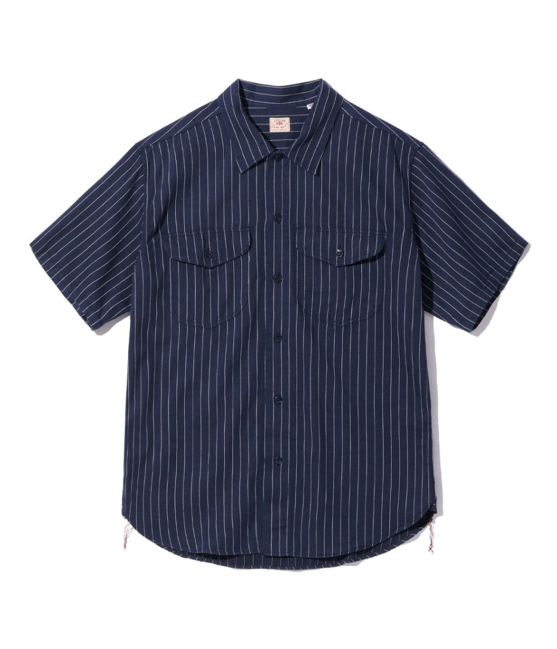 Lot No. SC38699 / COKE STRIPE WORK SHIRT (SHORT SLEEVE)