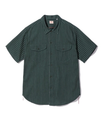 2024ǯ513 / Lot No. SC38699 / COKE STRIPE WORK SHIRT (SHORT SLEEVE)