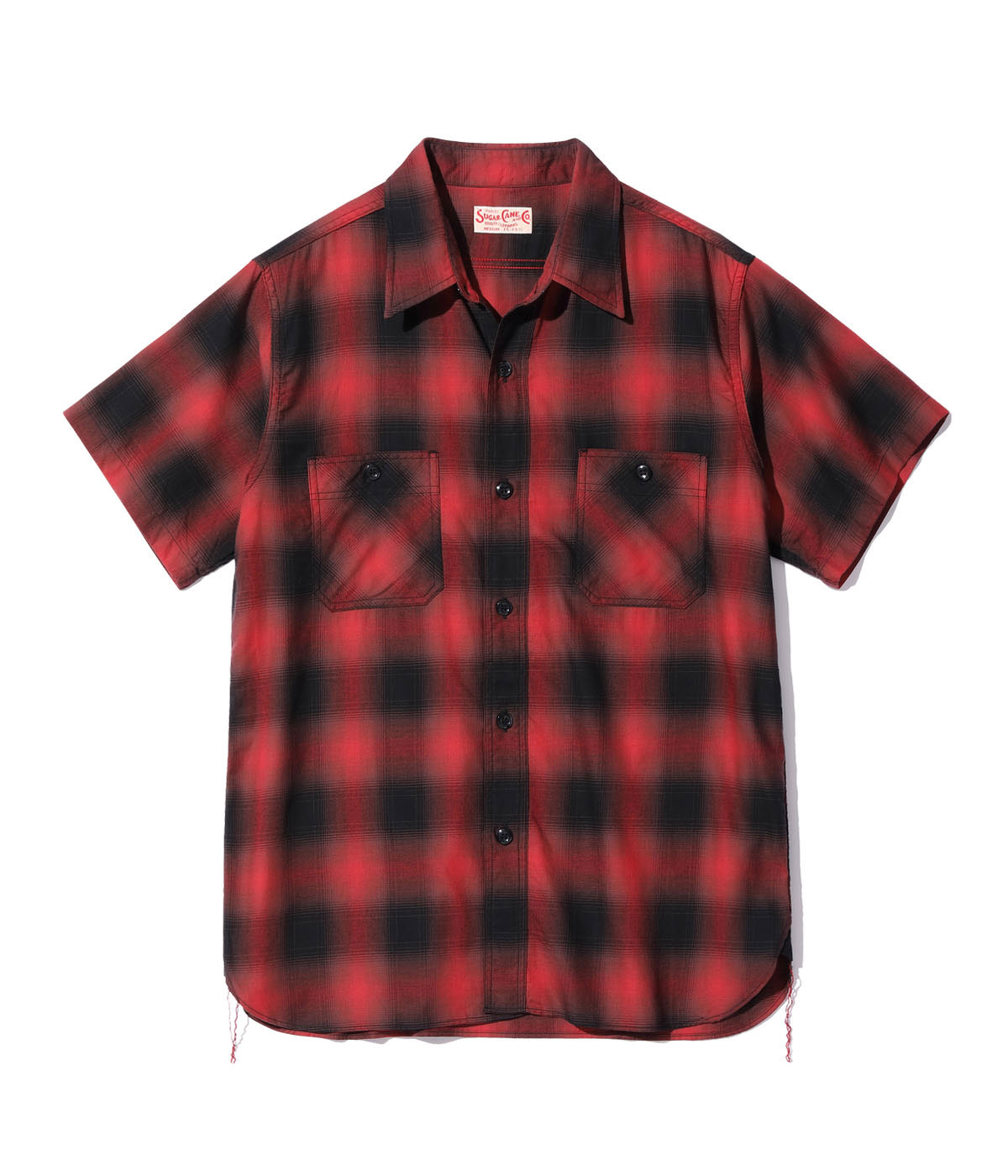 Lot No. SC39293 / COTTON OMBRE CHECK WORK SHIRT