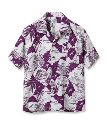 Lot No. SS39276 / SUN SURF SPECIAL EDITION ��MEMORY IN HAWAII�� (OPEN SHIRT)