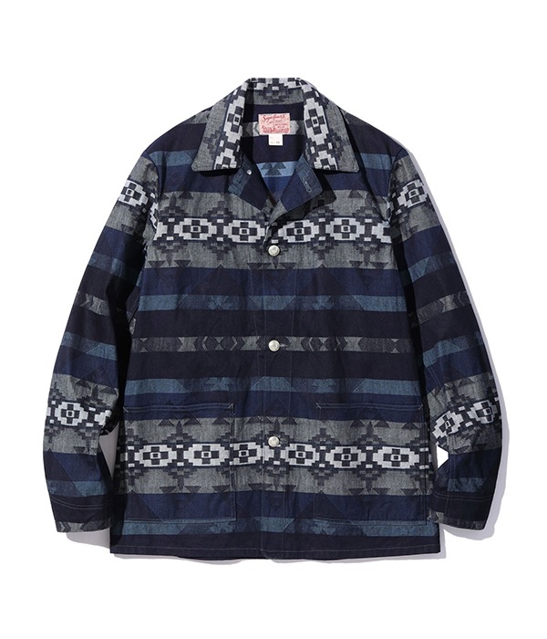 Lot No. SC15501 / NATIVE AMERICAN COTTON JACQUARD JACKET