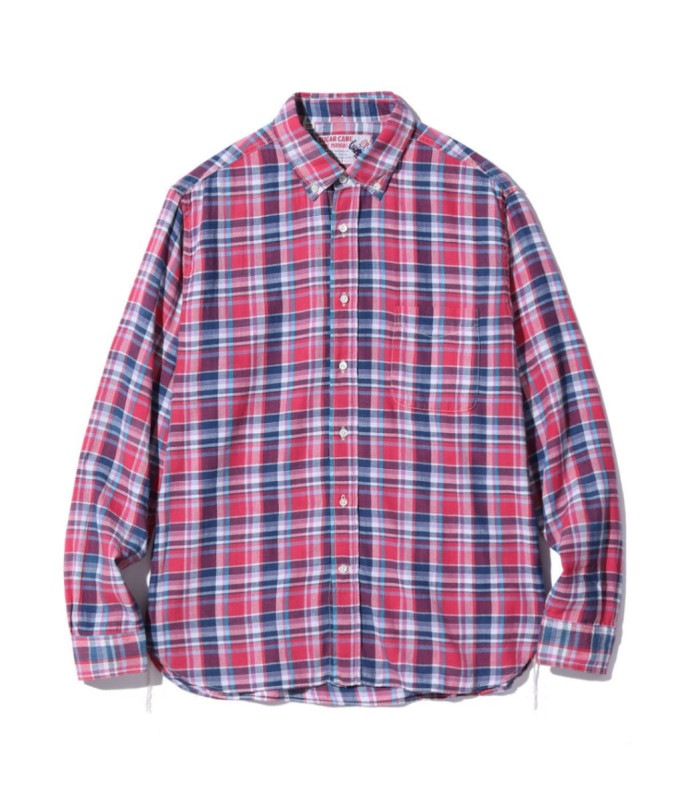 Lot No. SC29256 / INDIA MADRAS CHECK BUTTON DOWN SHIRT