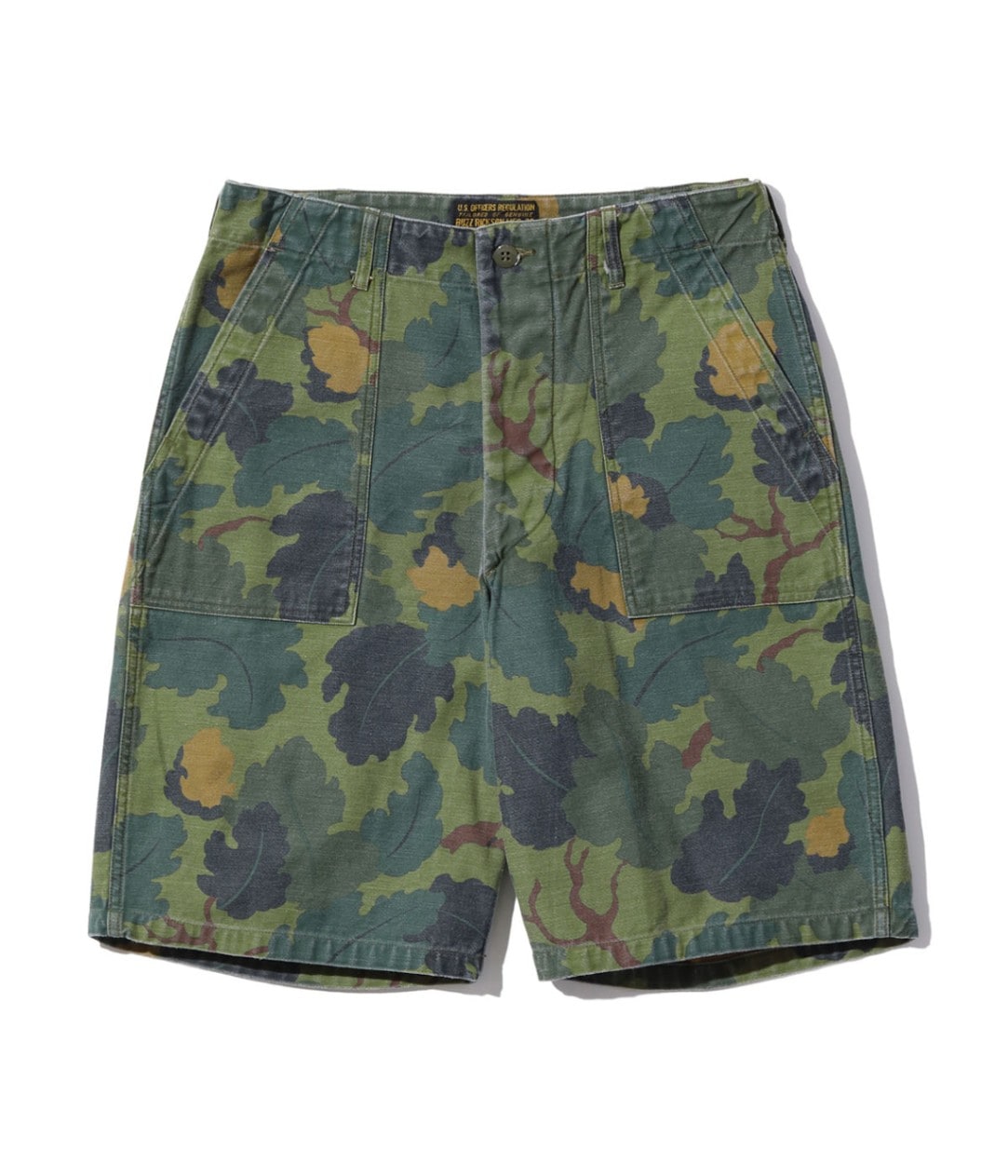 Lot No. BR52543 / MITCHELL PATTERN CAMOUFLAGE SHORTS CIVILIAN MODEL