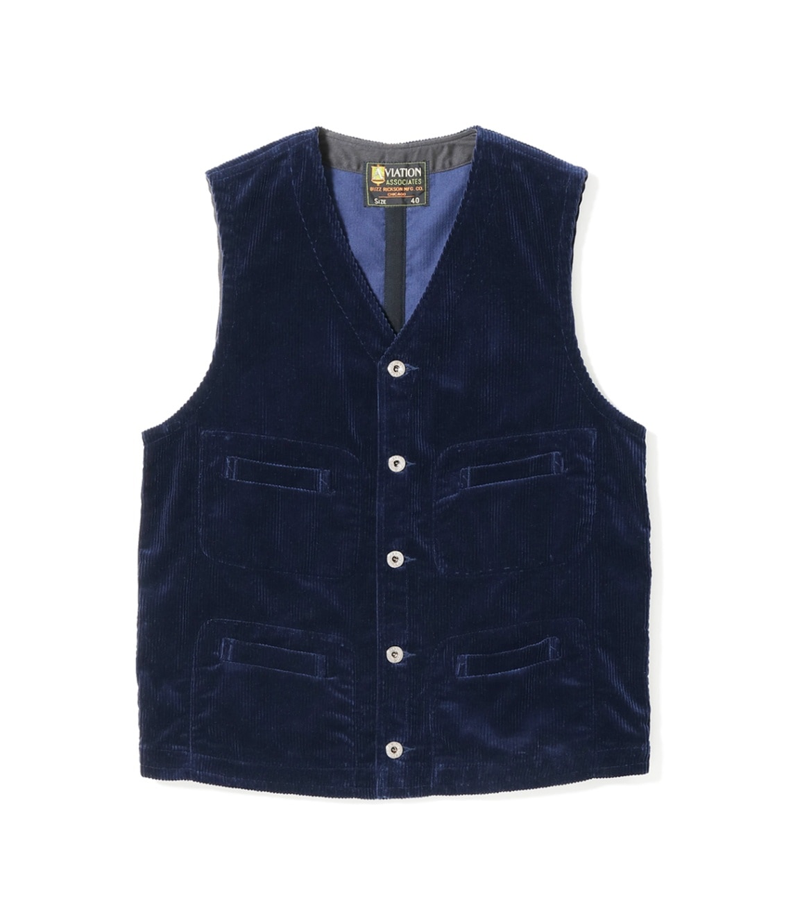 Lot No. BR15591 / AVIATION ASSOCIATES CORDUROY VEST