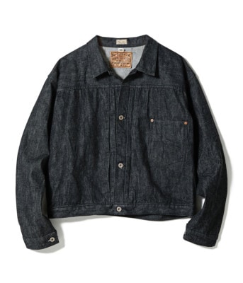 Lot No. BR16042T / WORLD WAR II BLACK DENIM BLOUSE SPLIT T
