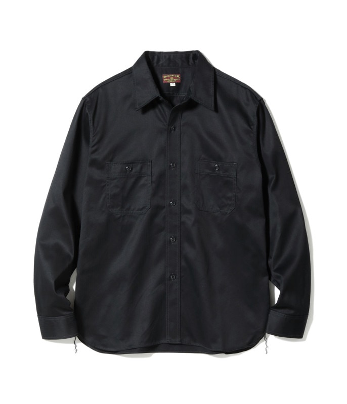 2026ǯ1��13�������� / Lot No. BR29390 / HERRINGBONE WORK SHIRTS (LONG SLEEVE)