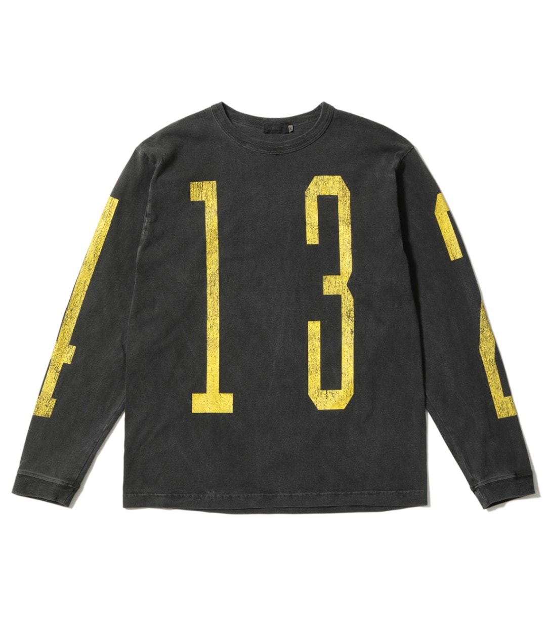 Lot No. MO69340 / MODUCT PIGMENT DYED ��UNLUCKY NUMBER�� T-SHIRT (LONG SLEEVE)