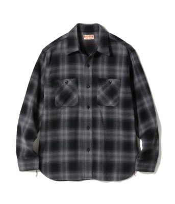 Lot No. SC29359 / TWILL CHECK WORK SHIRT