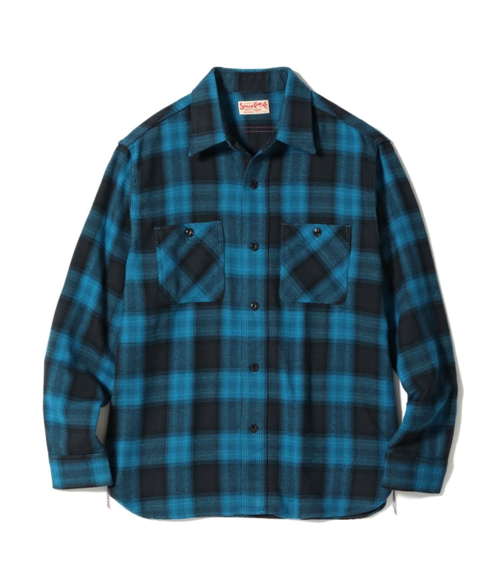 Lot No. SC29359 / TWILL CHECK WORK SHIRT