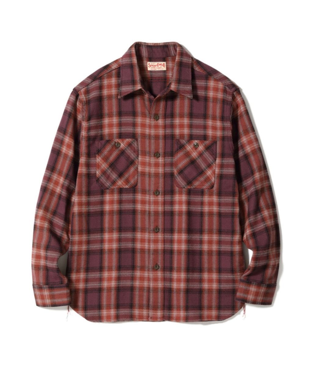 Lot No. SC29359 / TWILL CHECK WORK SHIRT