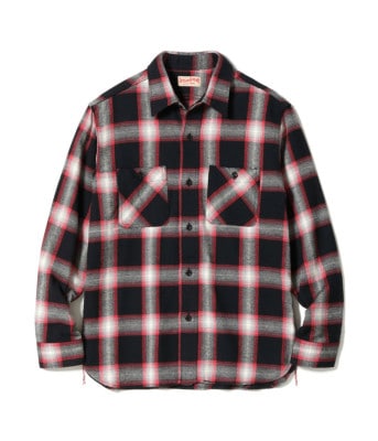 Lot No. SC29360 / TWILL CHECK WORK SHIRT