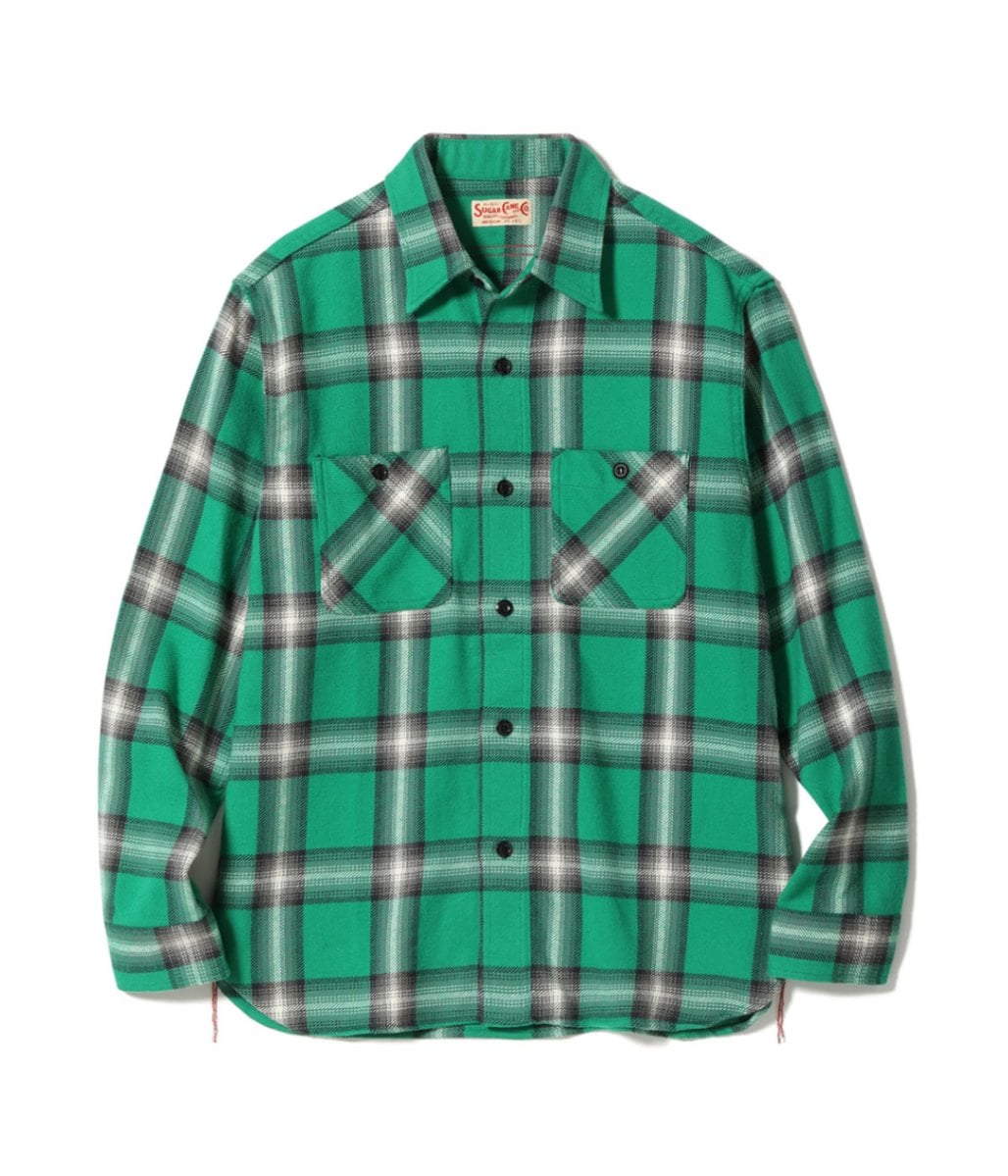 Lot No. SC29360 / TWILL CHECK WORK SHIRT