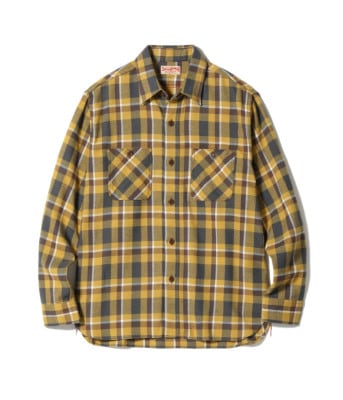 Lot No. SC29361 / TWILL CHECK WORK SHIRT