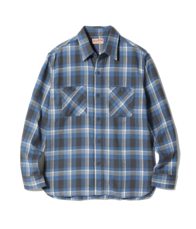 Lot No. SC29361 / TWILL CHECK WORK SHIRT