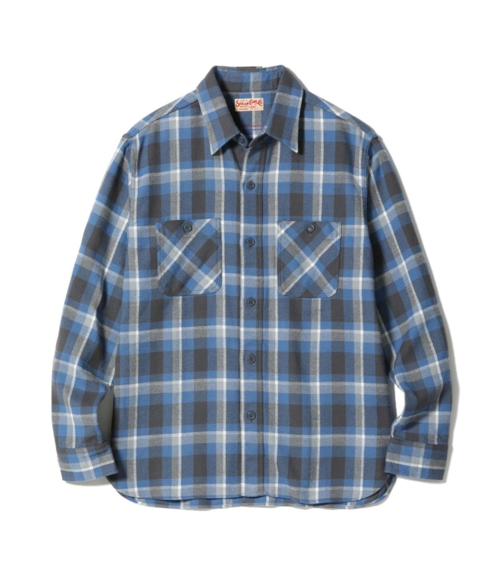 Lot No. SC29361 / TWILL CHECK WORK SHIRT