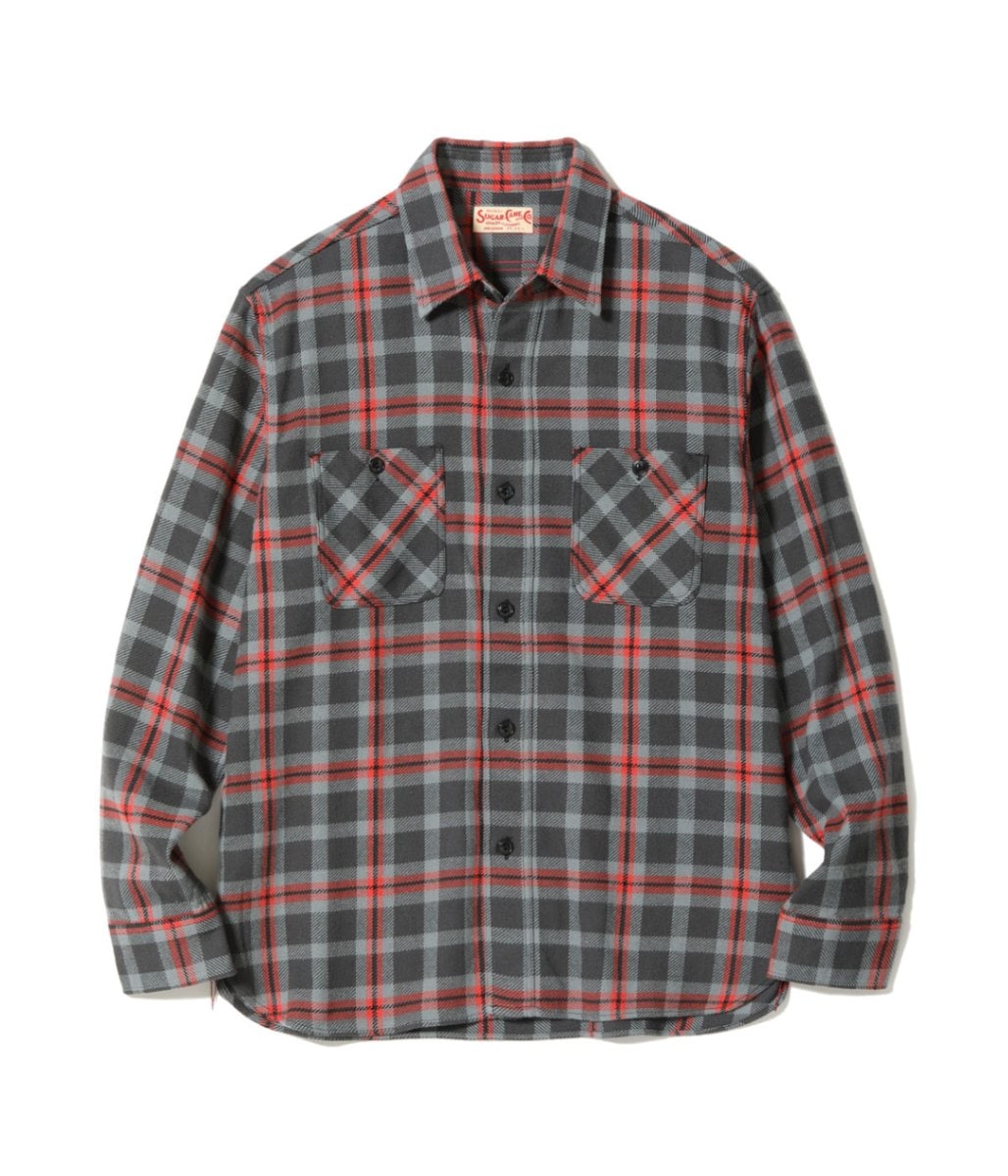 Lot No. SC29362 / TWILL CHECK WORK SHIRT