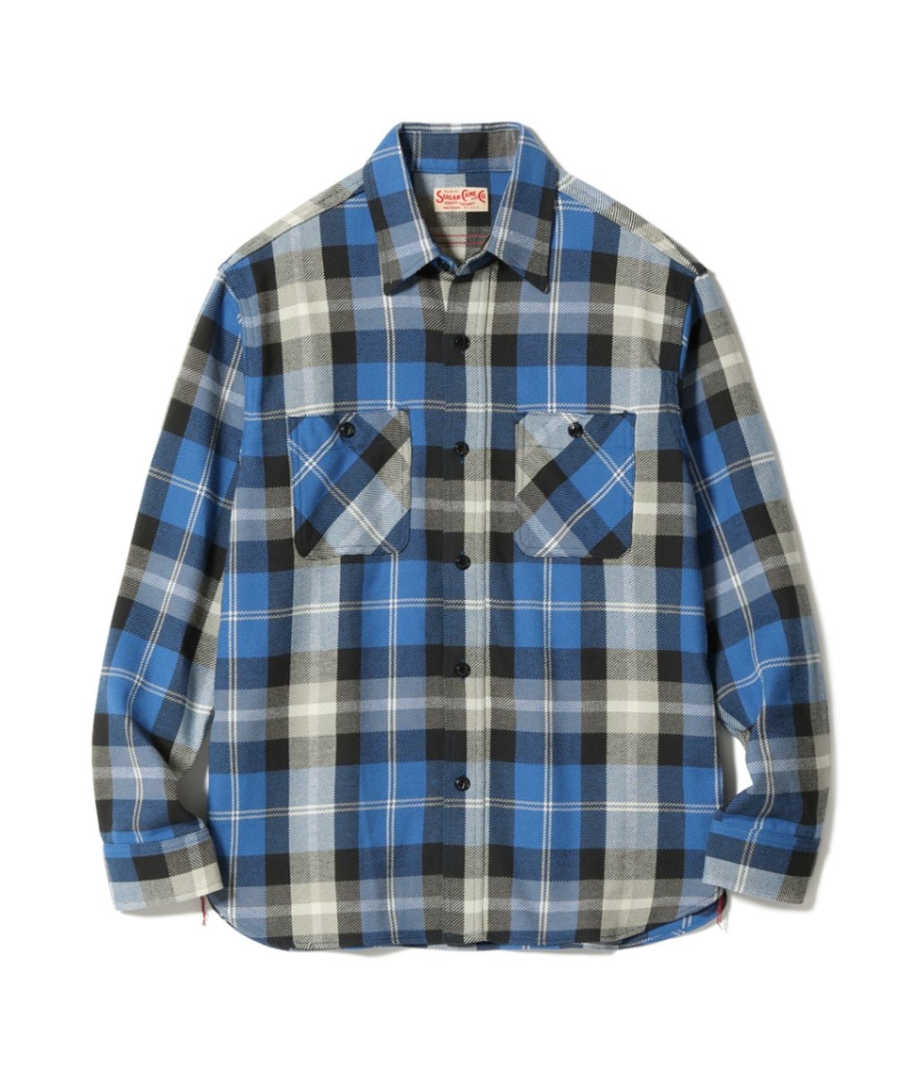 Lot No. SC29364 / TWILL CHECK WORK SHIRT