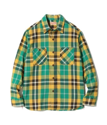 Lot No. SC29364 / TWILL CHECK WORK SHIRT