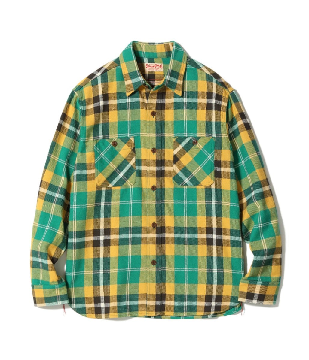 Lot No. SC29364 / TWILL CHECK WORK SHIRT