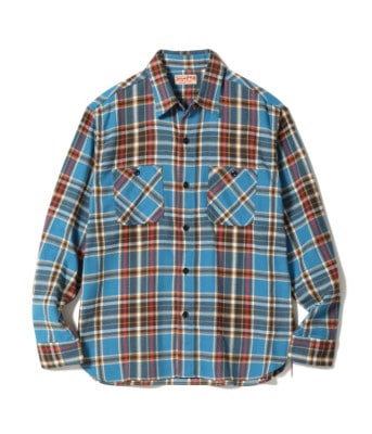 Lot No. SC29363 / TWILL CHECK WORK SHIRT