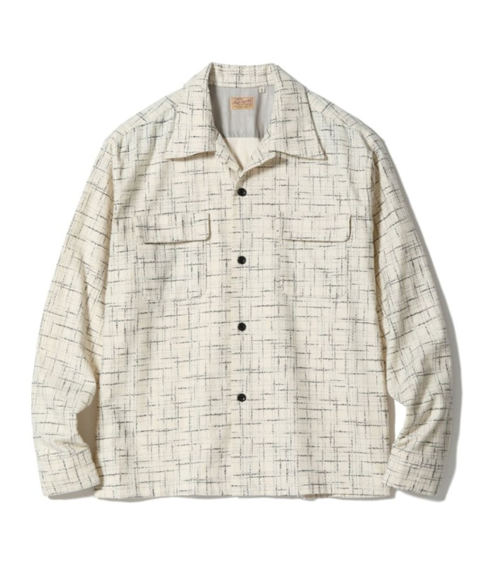 Lot No. SE29379 / Mid 1950s Style Flannel Sports Shirt ��SPLASH��