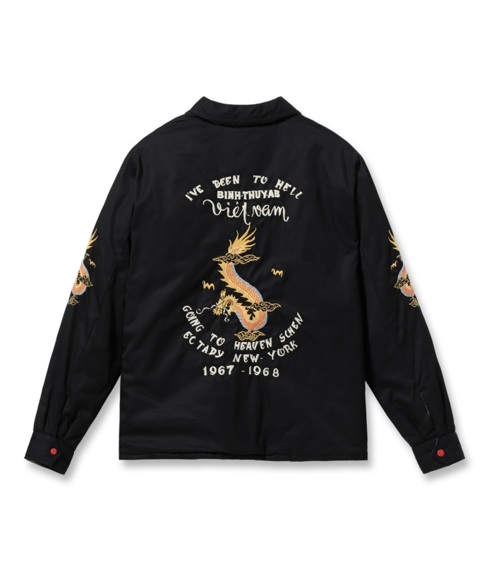 Lot No. TT15548 / Late 1960s Style Reversible Vietnam Jacket VIETNAM DRAGON  PARACHUTE