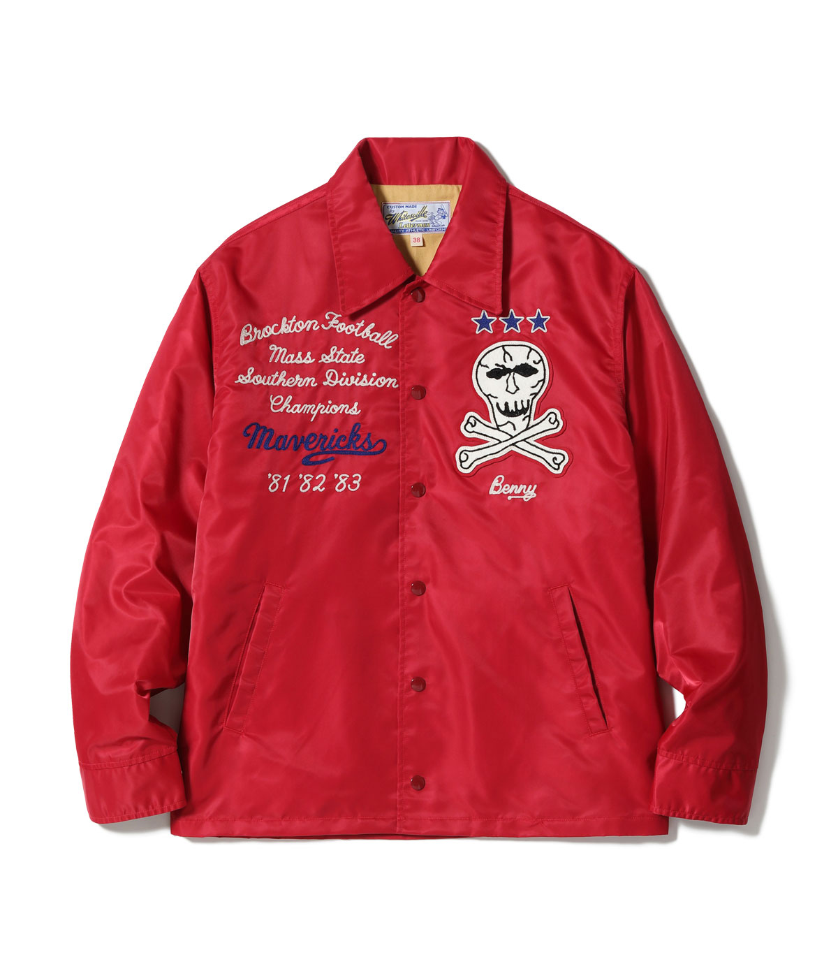 Lot No. WV15608 / WHITESVILLE NYLON COACH JACKET MAVERICKS