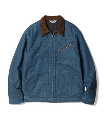 Lot No. SC15609 / BROKEN DENIM  CORDUROY PADDED WORK JACKET