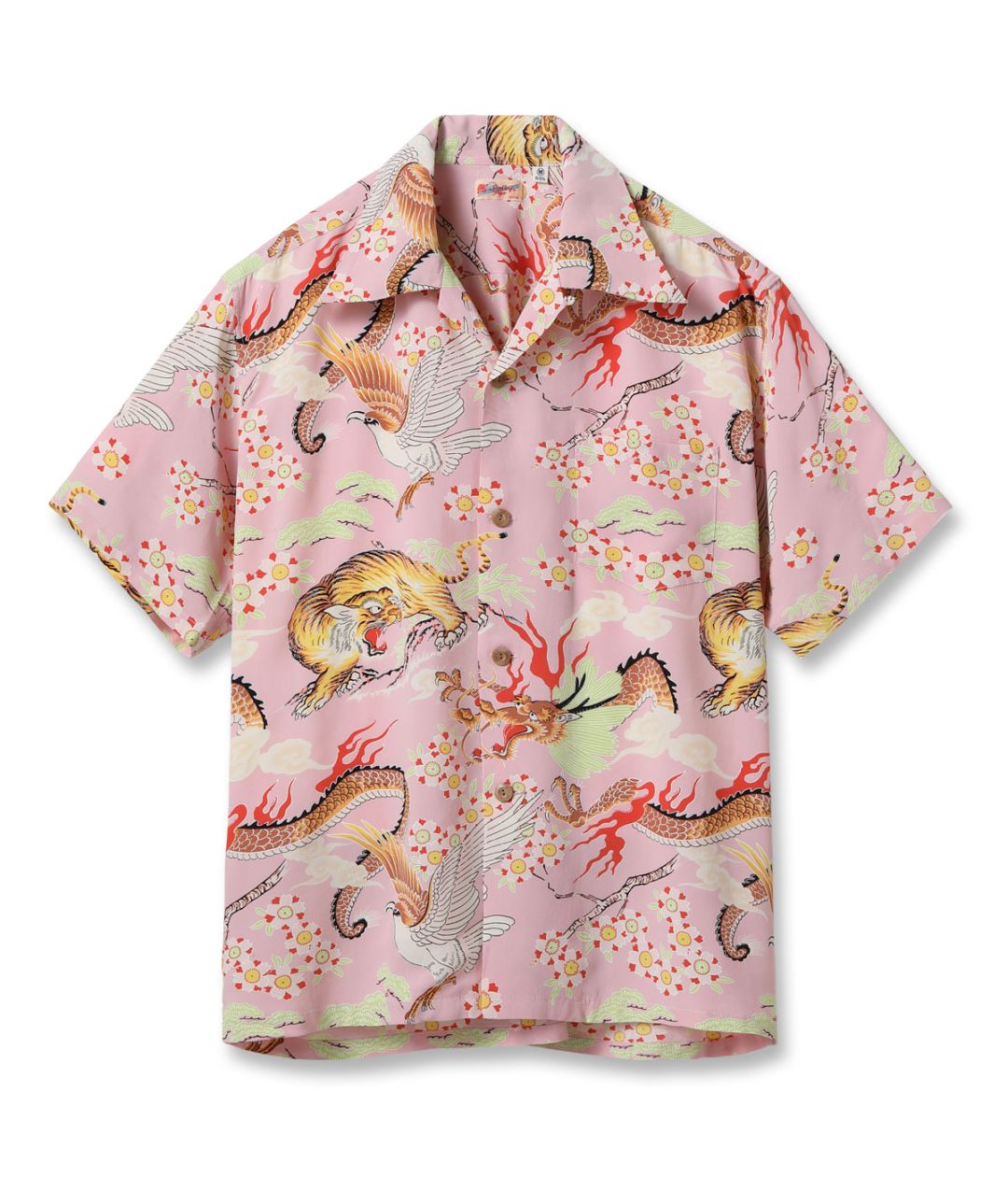 Lot No. SS39414 / RAYON HAWAIIAN SHIRT ��THE TRIANGULAR FIGHT��