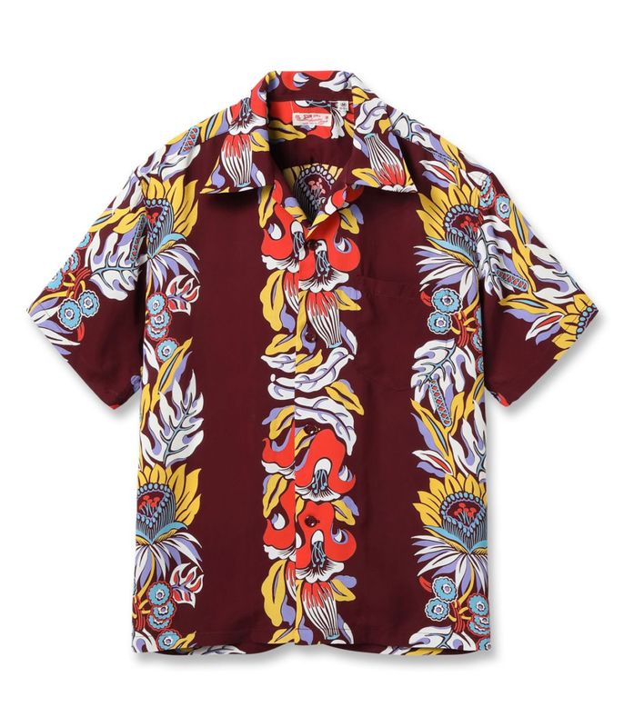 2025ǯ72 / Lot No. SS39416 / RAYON HAWAIIAN SHIRT PARADISE FLOWER
