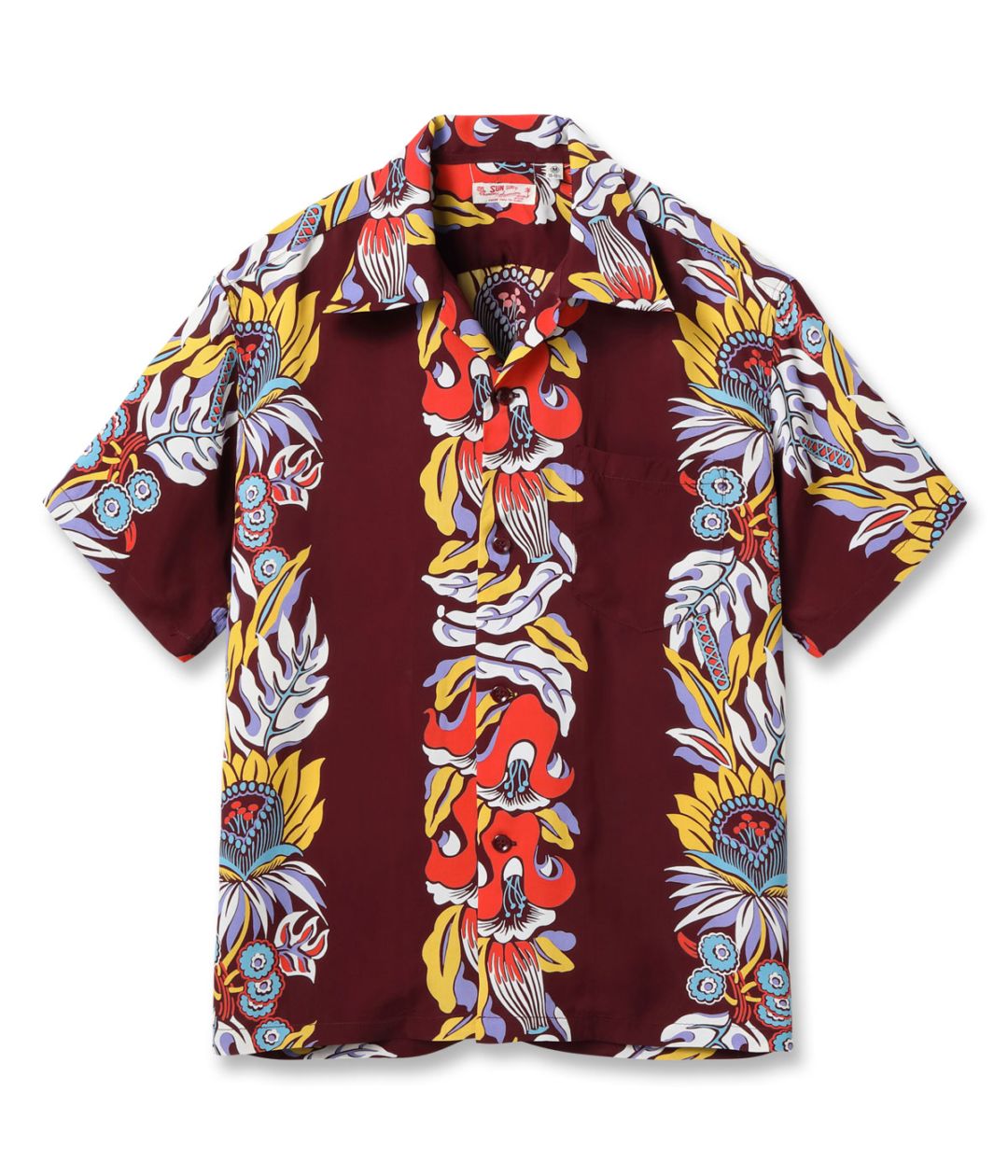 Lot No. SS39416 / RAYON HAWAIIAN SHIRT PARADISE FLOWER