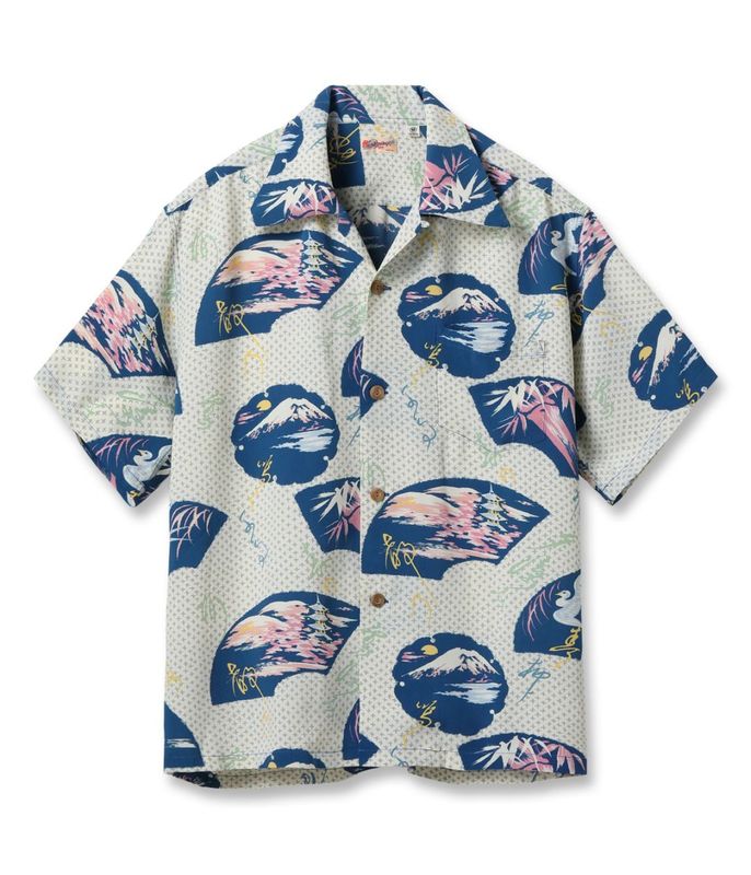 Lot No. SS39418 / RAYON HAWAIIAN SHIRT ��JAPANESE TRADITION��