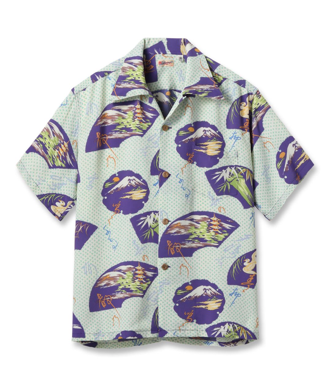 Lot No. SS39418 / RAYON HAWAIIAN SHIRT ��JAPANESE TRADITION��