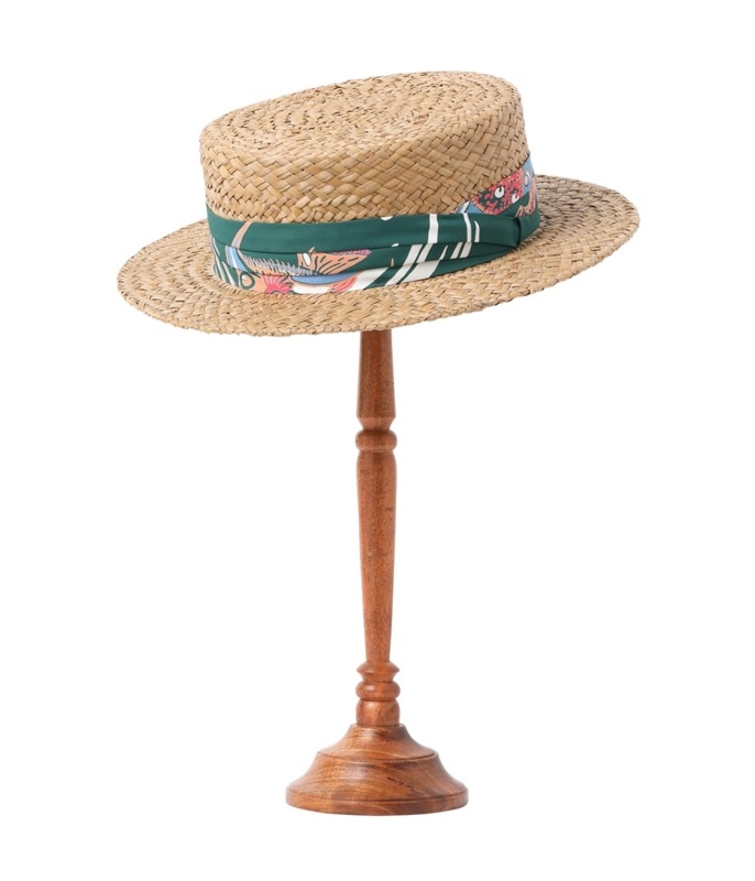 Lot No. SS02848 / BUG EYED FISH ISLAND BOATER HAT by Mr.FATMAN