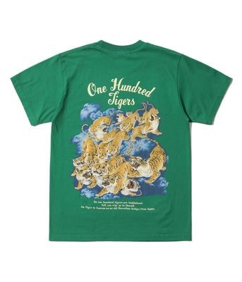 Lot No. SS79162 / SUNSURF PRINT T-SHIRTS ��ONE HUNDRED TIGERS��