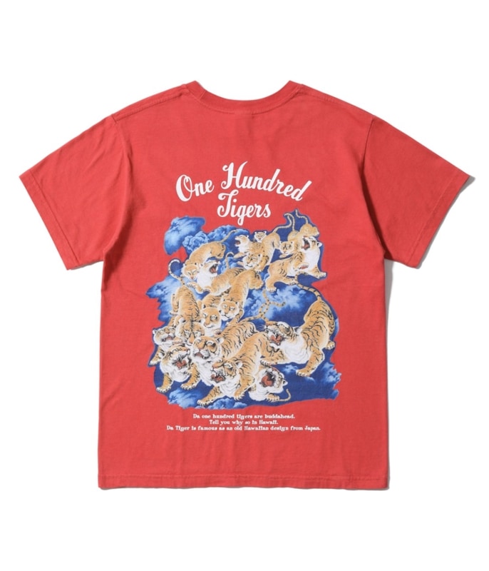 Lot No. SS79162 / SUNSURF PRINT T-SHIRTS ��ONE HUNDRED TIGERS��