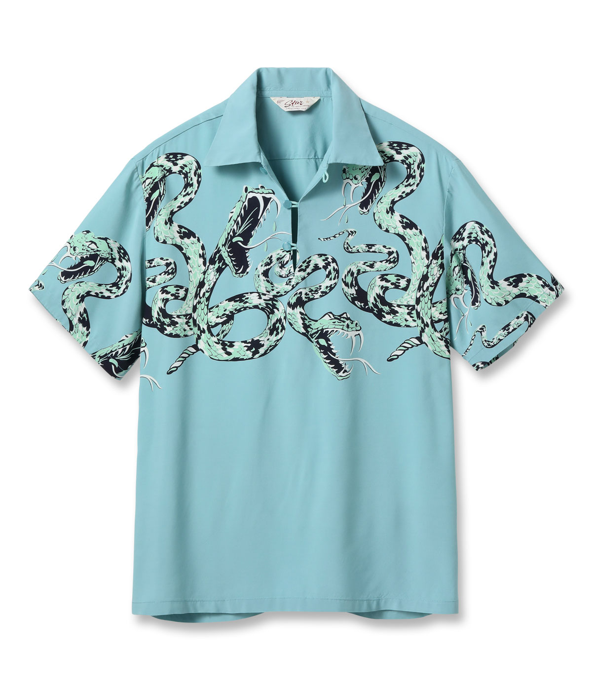 Lot No. SH39485 / HIGH DENSITY RAYON PULLOVER SHIRT ��RATTLE SNAKE��